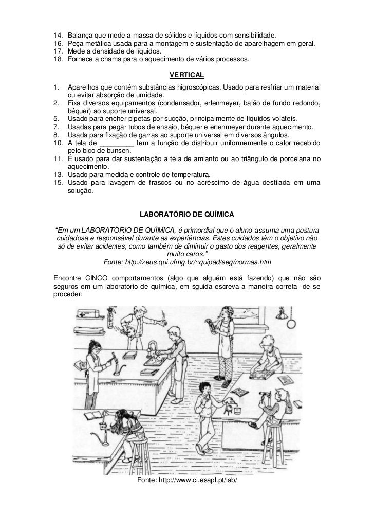 Introdução laboratorio de quimica Introdução laboratorio de quimica