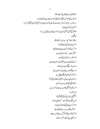 Course Outline for MA Urdu Punjab University