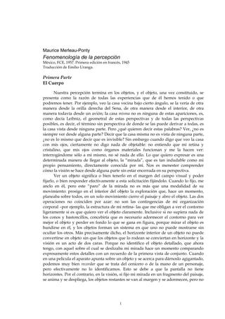 Maurice merleau ponty--_fenomenologia (2)