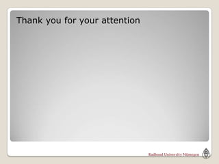 Thank you for your attention
 