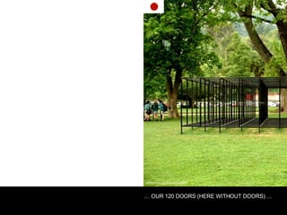 PEZO VON ELLRICHSHAUSEN …  OUR 120 DOORS (HERE WITHOUT DOORS) … 