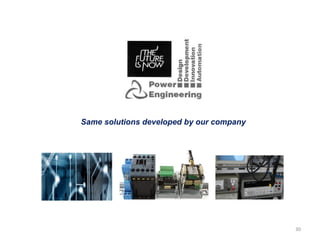 Same solutions developed by our company
30
 