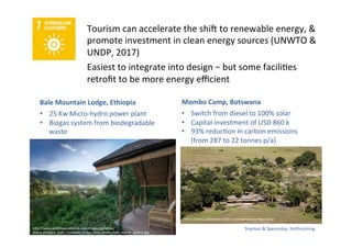 Tourism in Africa and the Sustainable Development Goals | PDF