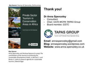 Tourism in Africa and the Sustainable Development Goals | PDF