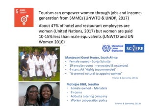 Tourism in Africa and the Sustainable Development Goals | PDF