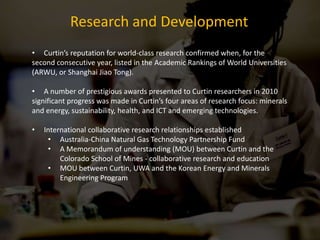 Resources and Chemistry Precinct