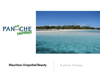 Mauritius: Unspoiled Beauty   A photo Collage
 