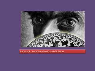 PROFESOR . MARCO ANTONIO GARCÍA TREJO

 