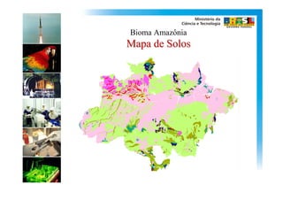 Bioma Amazônia
Mapa de Solos
 