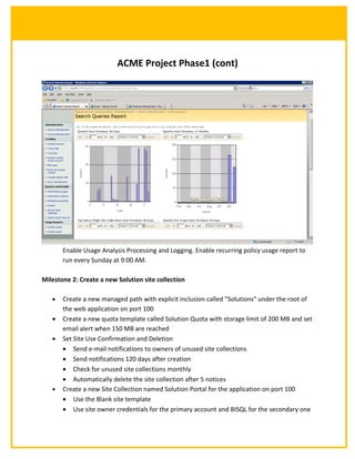 SharePoint - ACME Project | DOC