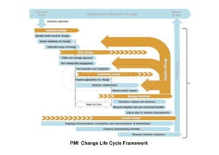 PMI Change Life Cycle Framework
 