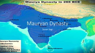 Mauryan Dynasty
Suvan Sagi
 