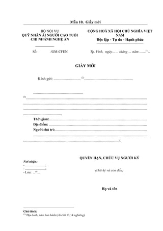 QUY DINH VE THE THUC KY THUAT TRINH BAY VA MAU CAC LOAI VAN BAN | DOC