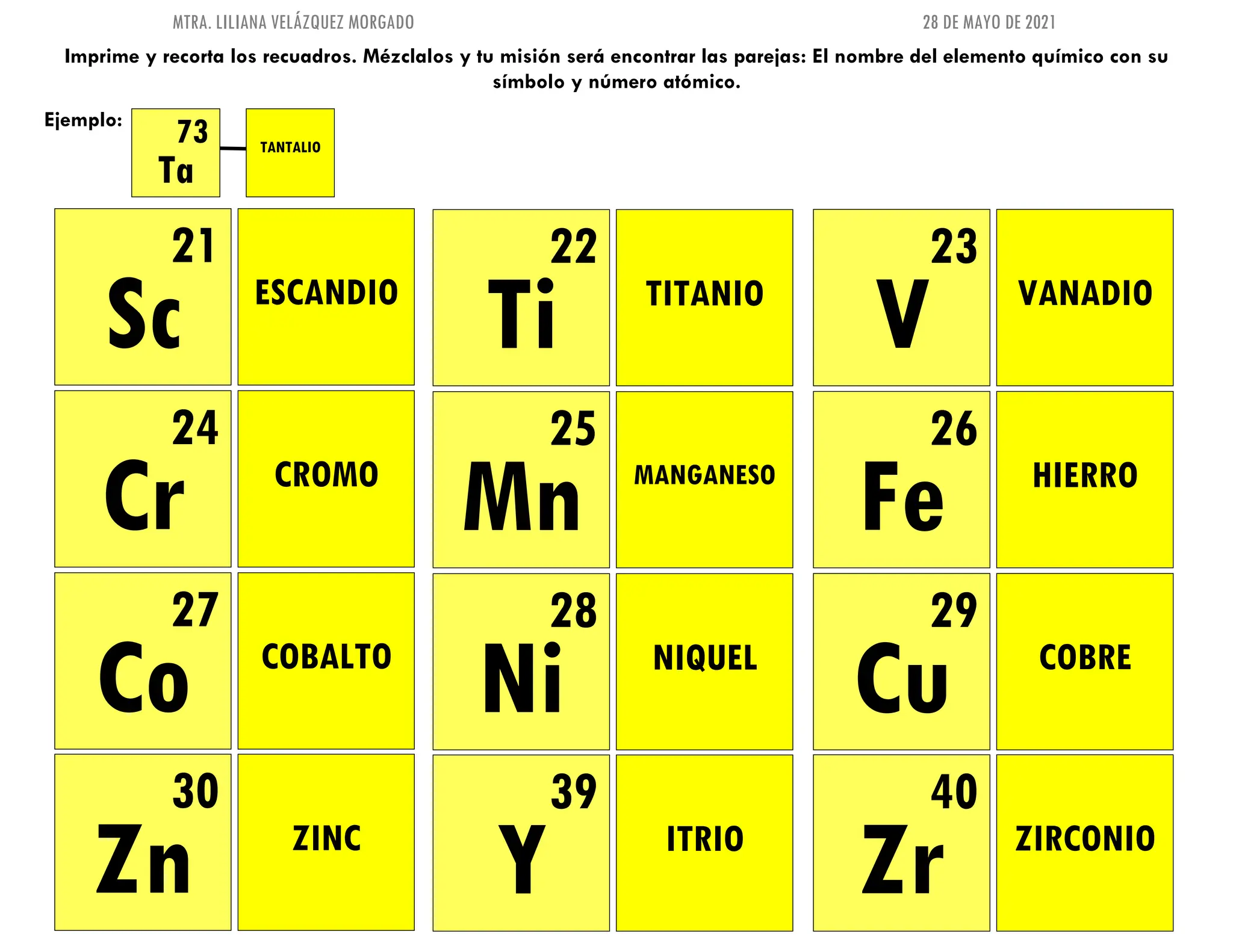 MAVAGUAMDT228_Tabla periódica de los elementos_ memorama de los metales
