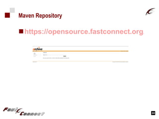Maven Repository https://opensource.fastconnect.org/archiva 