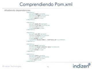 Añadiendo dependencias.
 