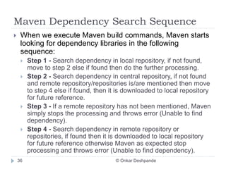 Introduction to Maven | PPTX