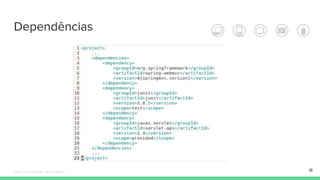 Dependências
18Édipo Daniel Aragão - Maven Básico
 