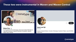Supply Chain Management Java Project Maven Central++ What's happening at the core of the Java supply chain ...