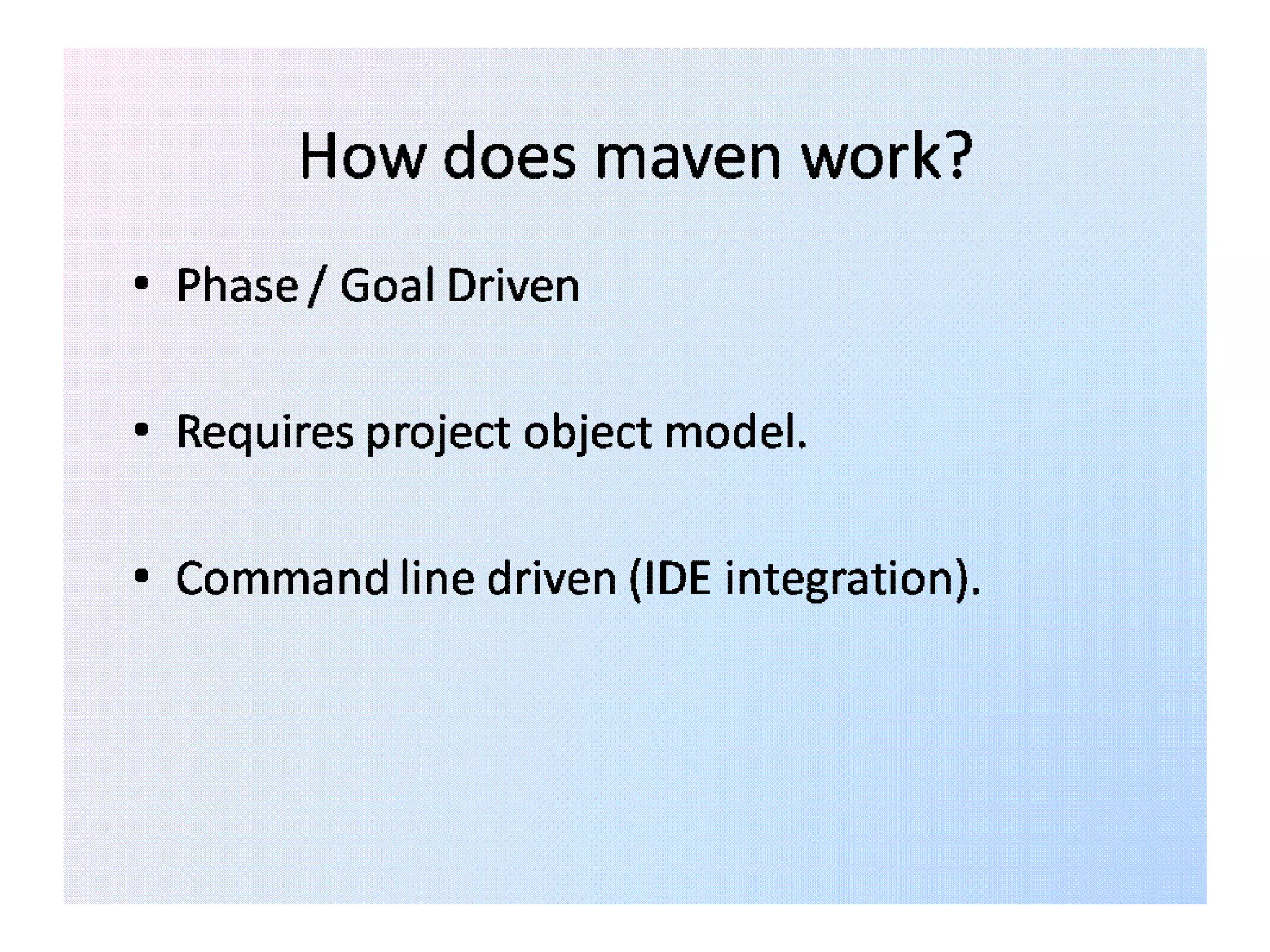 Maven - Introduction