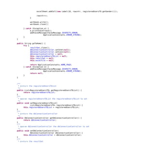 Maven + Jsf + Richfaces + Jxl + Jdbc - Complete Code Example