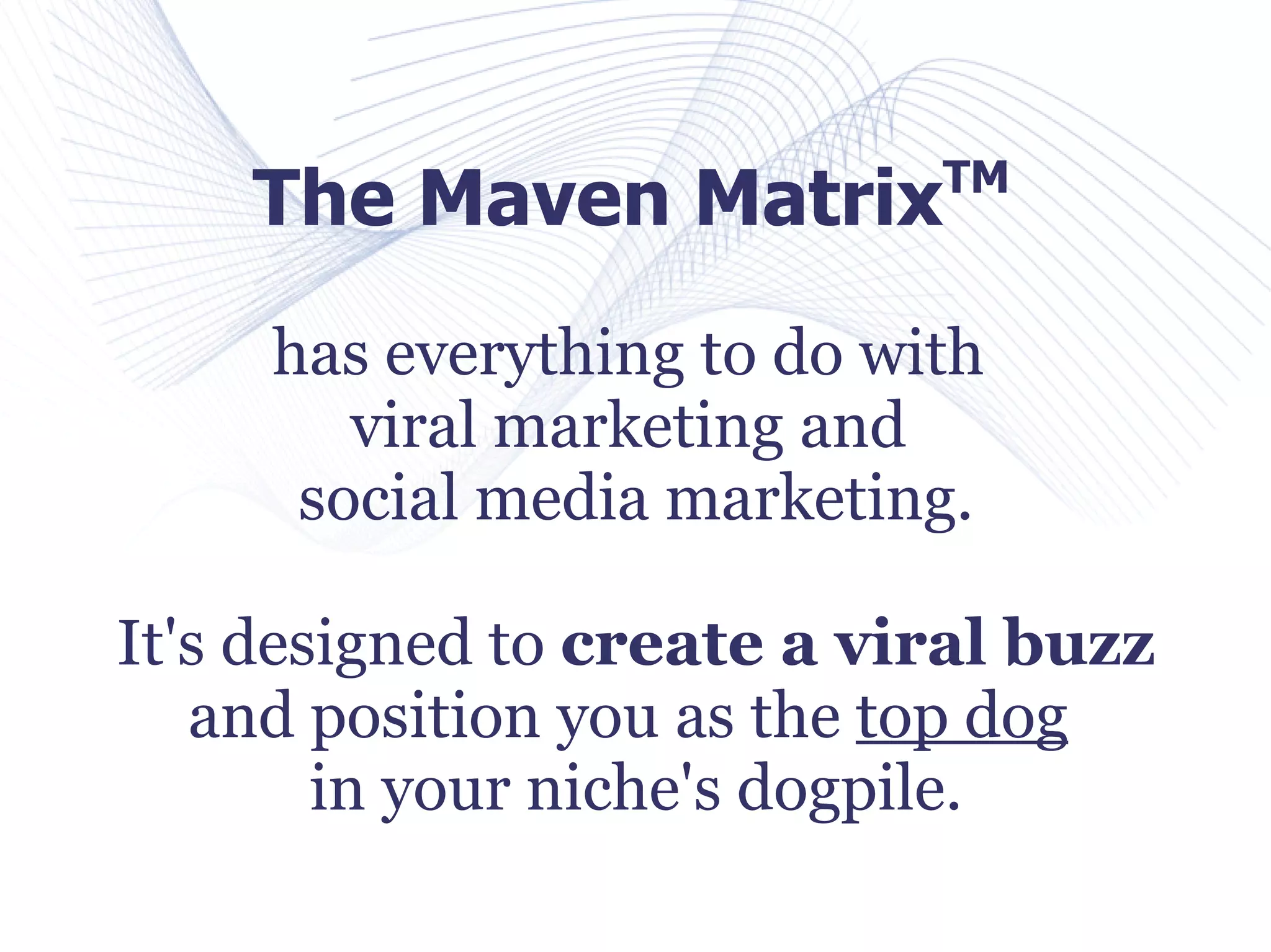 Maven Matrix Exposed 01