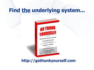Find the underlying system...




    http://gothunkyourself.com