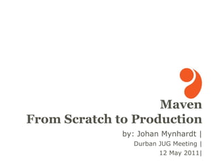 by: Johan Mynhardt | Durban JUG Meeting | 12 May 2011| ,[object Object]
