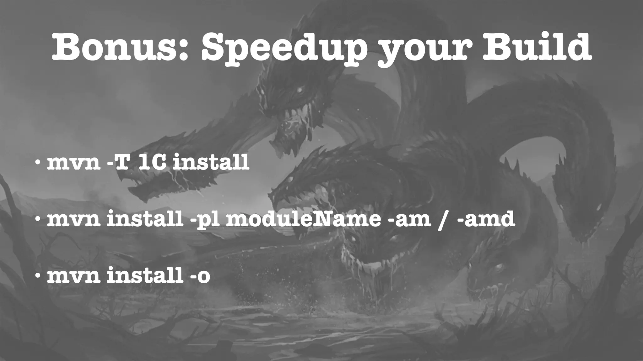 I can’t see my changes!
POM
Dep
A
Dep
B
Local
Repo
Remote
Repo
Code Change
Local Install
mvn install
POM
 