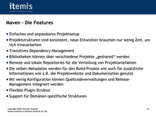 Maven2 - Die nächste Generation des Buildmanagements?