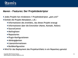 Maven2 - Die nächste Generation des Buildmanagements?