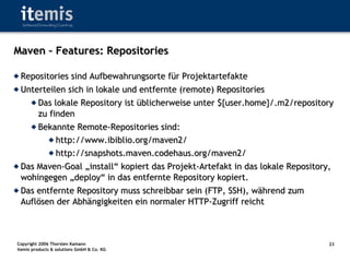 Maven2 - Die nächste Generation des Buildmanagements?