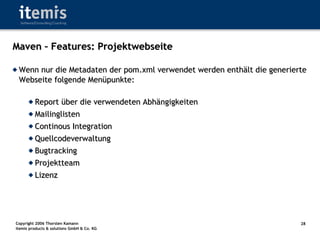 Maven2 - Die nächste Generation des Buildmanagements?