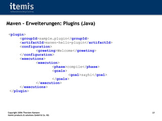 Maven2 - Die nächste Generation des Buildmanagements?