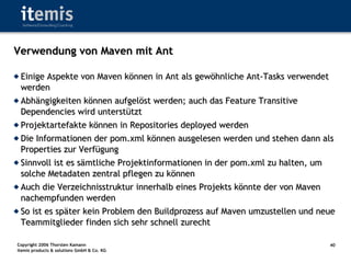 Maven2 - Die nächste Generation des Buildmanagements?