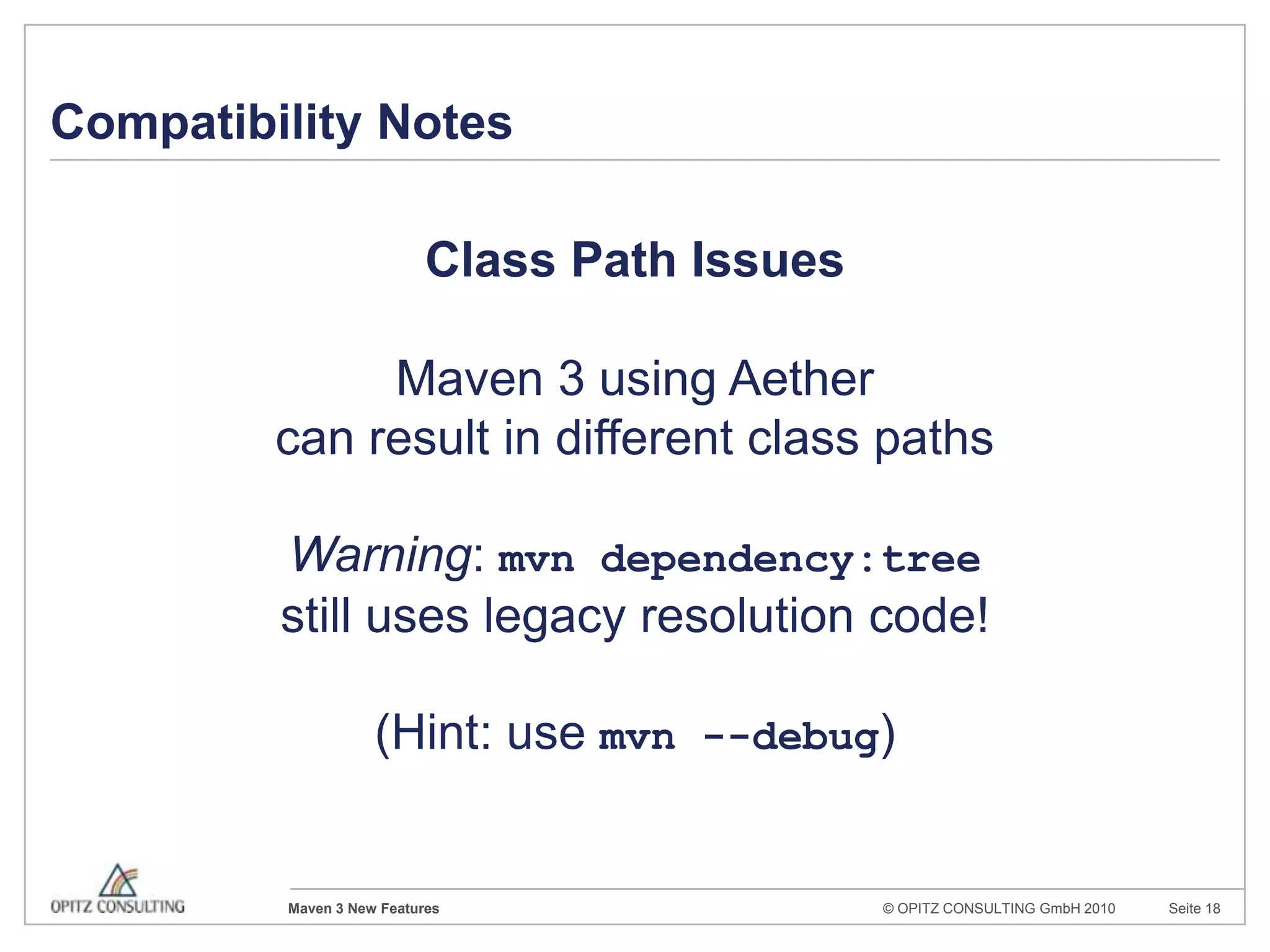 Was ist Maven?Ein Open-Source-Projekt bei ApacheZiel:Vereinheitlichen vonBuild, Verteilung, Projekt-WebseiteZweck:Don‘trepeatyourself!Siehe auch http://maven.apache.org/what-is-maven.html