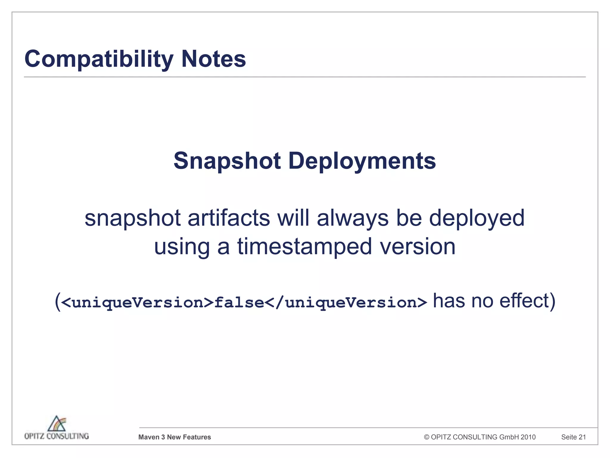 ModularisierungQuelle:http://maven.apache.org/ref/3.0/