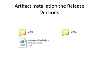 Artifact Installation the Release
             Versions
 