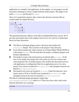 Maven Code Structure Maven definitive guide | PDF