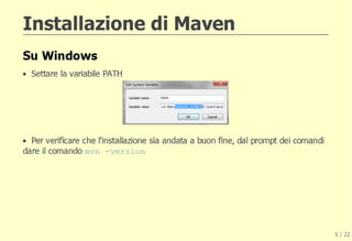 Maven e spring