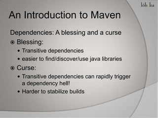An Introduction to Maven | PPTX