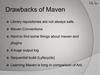 An Introduction to Maven | PPTX