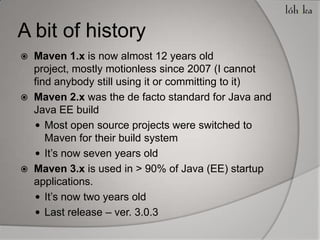 An Introduction to Maven | PPTX