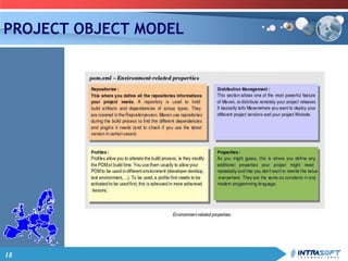 18
PROJECT OBJECT MODEL
 
