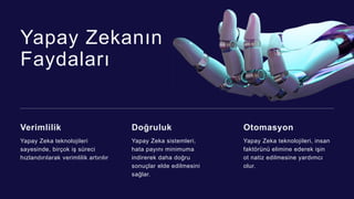 Yapay Zeka Teknoloji Sunumu 8. Araştıran Öğrenci Konseyi | PPTX