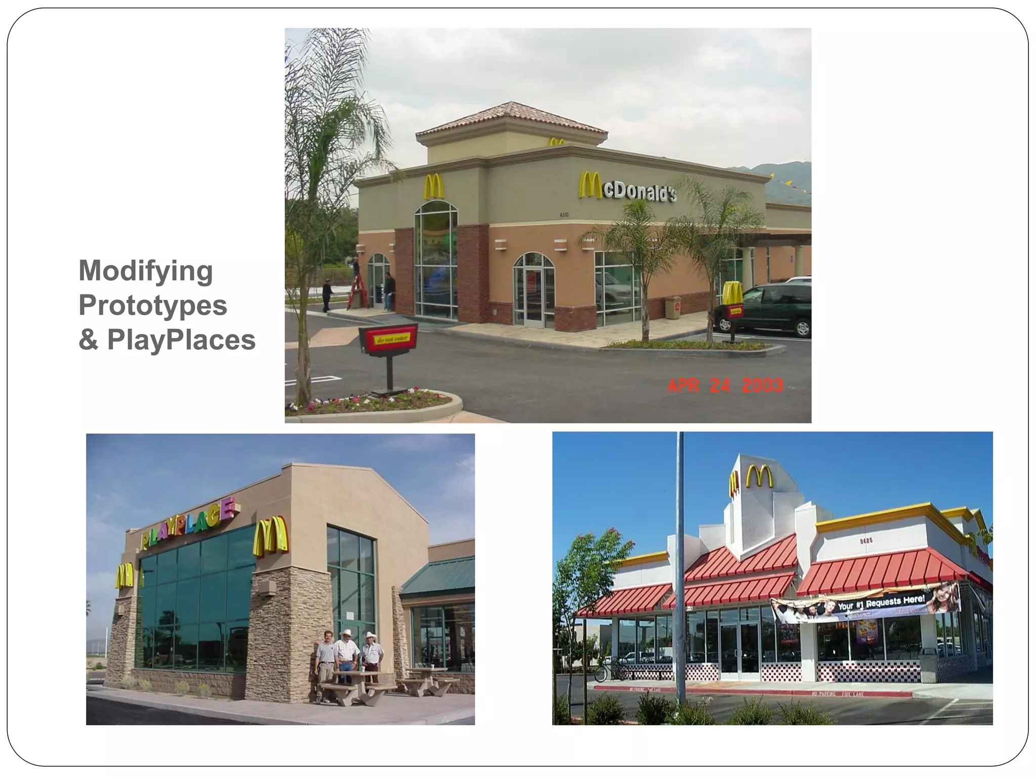 Modifying
Prototypes
& PlayPlaces
 