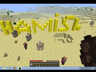 Using Scratch And Minecraft In Middle Years Maths