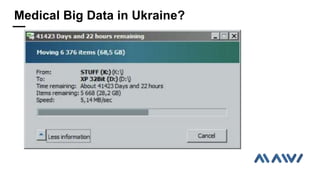 Medical Big Data in Ukraine?
 