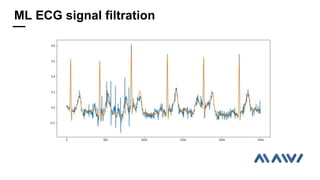 ML ECG signal filtration
 