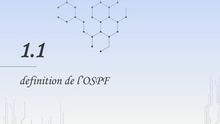 definition de l’OSPF
1.1
 